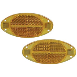 Réflecteur pour rayon de vélo 2 pièces – Sécurité accrue | DRESCO