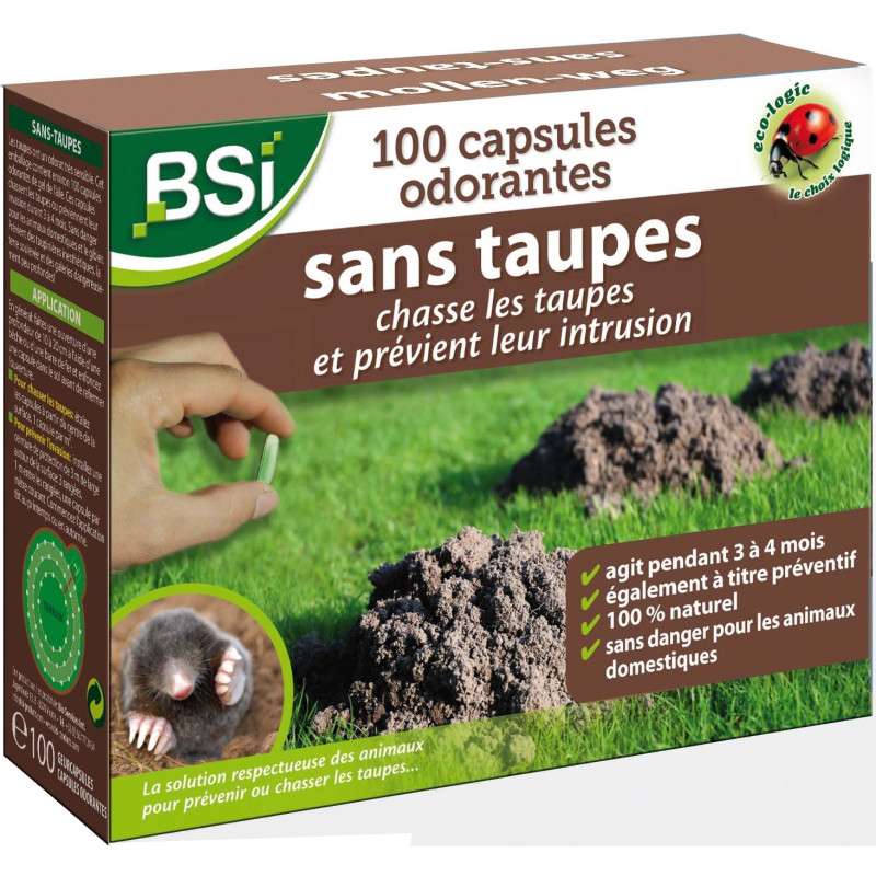 Capsule odorante Sans Taupe 100 pièces BSI