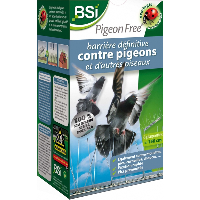 Protection anti-pigeons pour balcons, terrasses et gouttières - 1