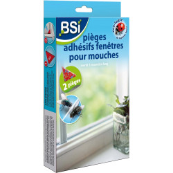 Piège adhésif fenêtre pour mouches BSI