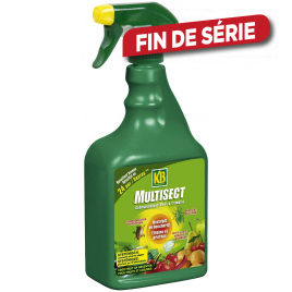 Spray insecticide Multisect Fruits et légumes 0,75 L KB