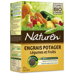 Engrais Fruits & Légumes 1,7kg – Nourrit vos plantes | NATUREN