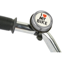 Sonnette de vélo « J'aime mon vélo » – Exprimez votre passion | DRESCO