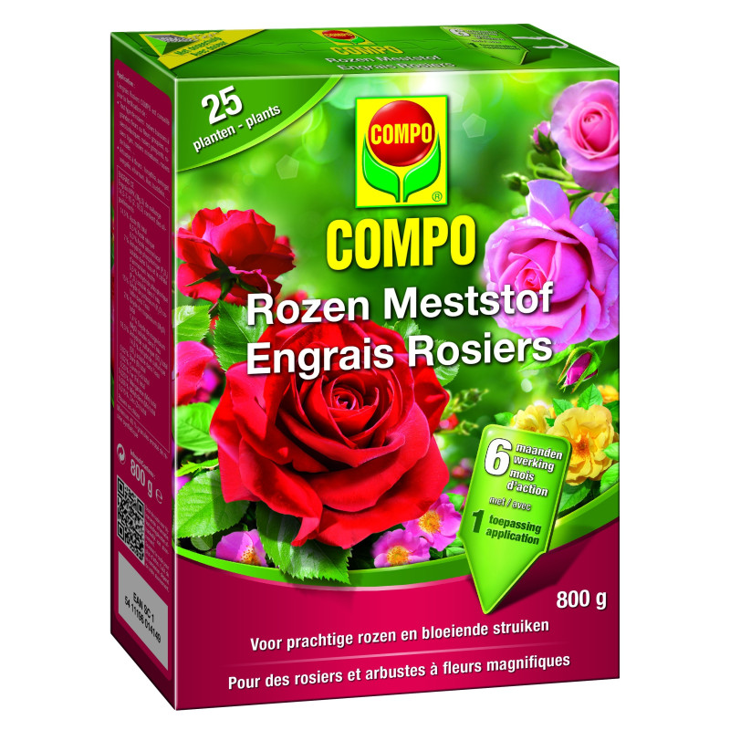 Engrais rosiers 800 g COMPO