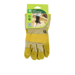 Gants de jardin en cuir taille 10 – Travaux lourds | .B