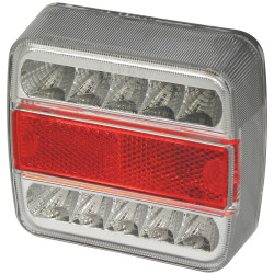 Feu arrière pour voiture 10,5 x 9,5 x 5 cm 12V