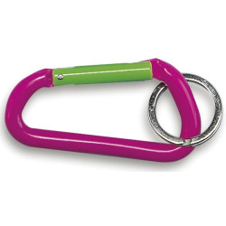 Mousqueton Porte-clés Mauve 70mm – Pratique et Stylé | CHAPUIS