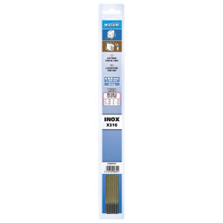 Électrode Inox Ø 2,5mm 8 pièces – Soudure Pro | WELCO