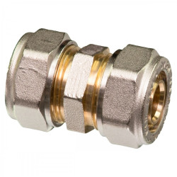 Raccord droit égal Ø 20 - 20 mm LEVICA