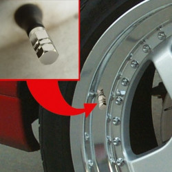 Caches de valve pour pneu de voiture 5 pièces