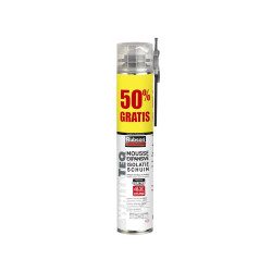 Mousse PU WhiteTEQ 500ml+250ml Gratuit – Isolation & Rénovation | RUBSON