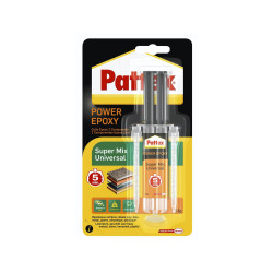 Colle époxy Super Mix Universal 12 g PATTEX