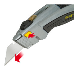 Couteau STANLEY Instant Change – Lame Rétractable | STANLEY
 Couteau STANLEY Instant Change – Lame Rétractable | STANLEY