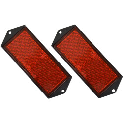 Réflecteurs Rouges 95x50mm (2pcs) – Sécurité | CARPOINT