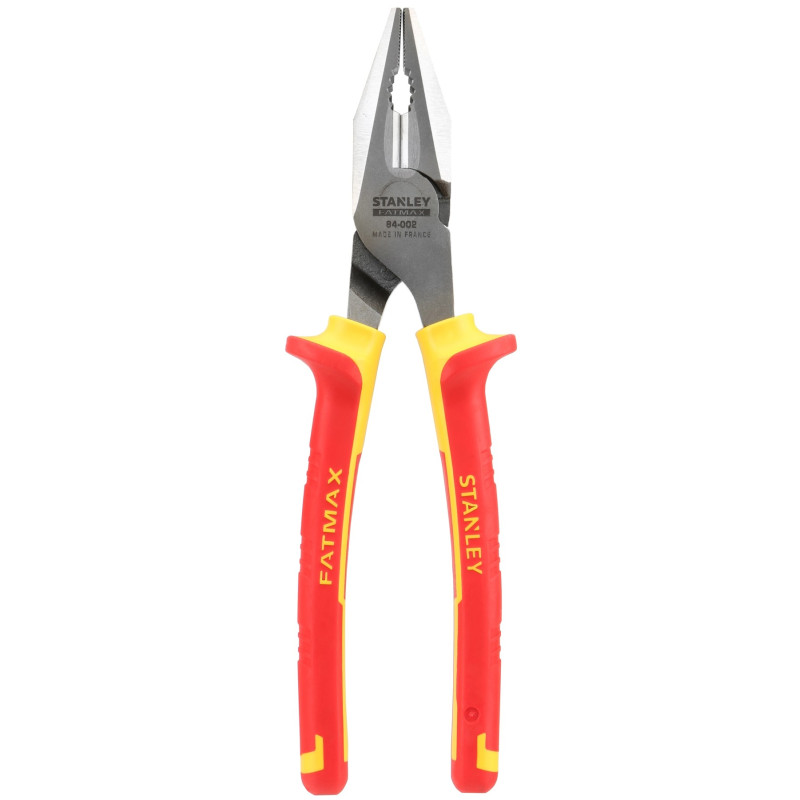 Pince universelle VDE 1000V 200mm STANLEY – Outil polyvalent | STANLEY Pince universelle VDE 1000V 200mm STANLEY – Outil polyvalent | STANLEY