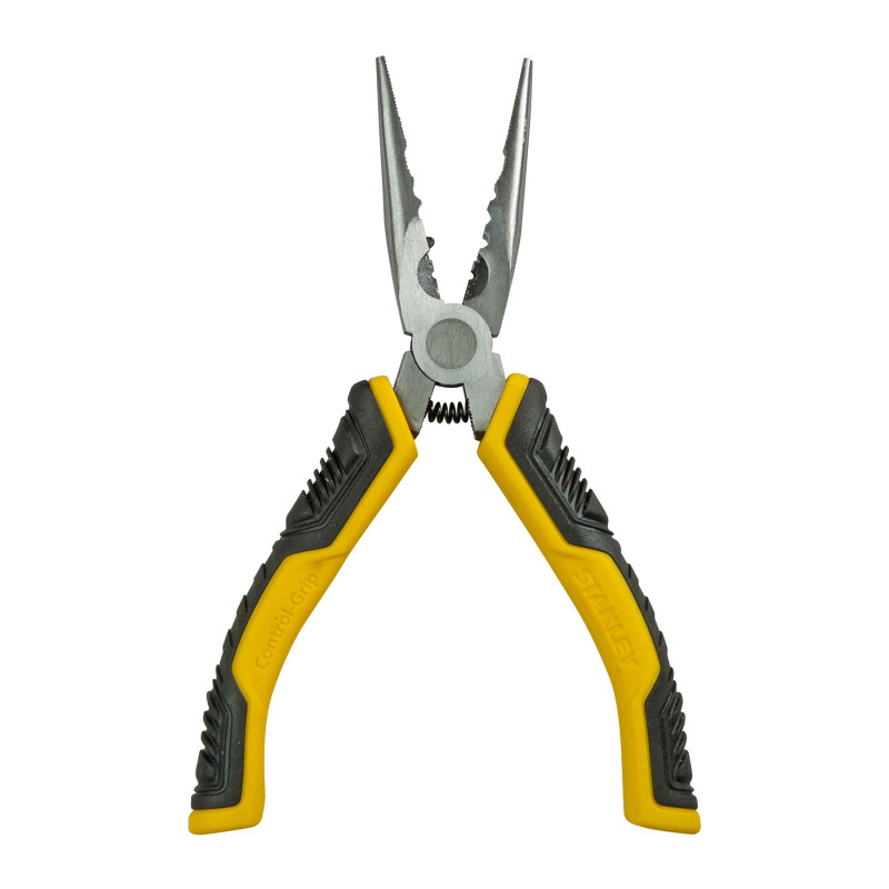 Pince à bec long Dynagrip 150mm – Prise Ferme | STANLEY Pince à bec long Dynagrip 150mm – Prise Ferme | STANLEY