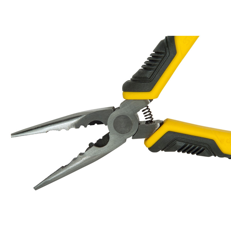 Pince à bec long Dynagrip 150mm – Prise Ferme | STANLEY Pince à bec long Dynagrip 150mm – Prise Ferme | STANLEY