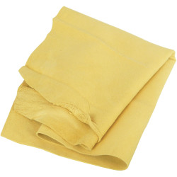 Peau de chamois naturelle 60x45cm – Nettoyage auto | PROTECTON
