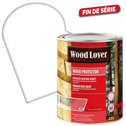 Primer Wood Protector incolore 2,5 L WOOD LOVER