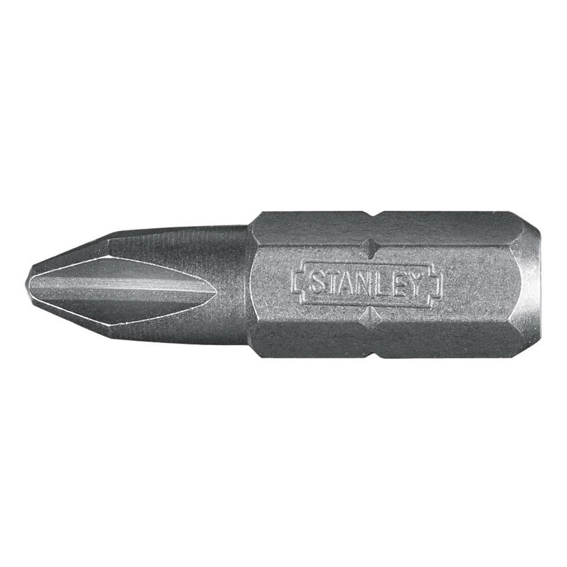 Embout de vissage 1/4" 25 mm Phillips 2 3 pièces STANLEY