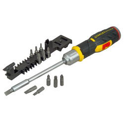 Tournevis à cliquet pistolet STANLEY FATMAX – 12 embouts inclus | STANLEY FATMAX Tournevis à cliquet pistolet STANLEY FATMAX – 12 embouts inclus | STANLEY FATMAX