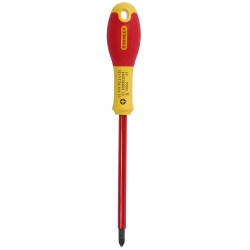 Tournevis Pozidriv VDE FatMax PZ2 125mm – Travail Sécurisé | STANLEY FATMAX