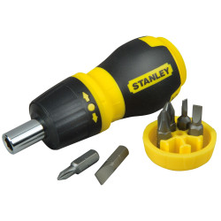 Tournevis Stubby à cliquet STANLEY – Polyvalent | STANLEY
 Tournevis Stubby à cliquet STANLEY – Polyvalent | STANLEY