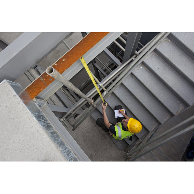 Lot De 2 Mètres Rubans 5 M Et 10 M – Auto-bloquant – Largeur 23 Mm – Graduation Métrique – Pour Bricolage, Chantier