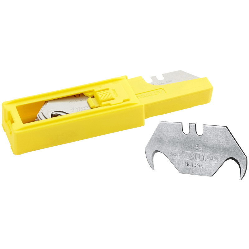 Lames de couteau STANLEY 1996 – 10 pièces sans trous | STANLEY
 Lames de couteau STANLEY 1996 – 10 pièces sans trous | STANLEY