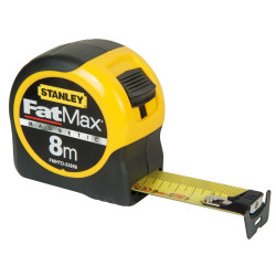 Mètre ruban magnétique FatMax 8m – Précision | STANLEY FATMAX Mètre ruban magnétique FatMax 8m – Précision | STANLEY FATMAX