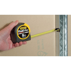 Mètre ruban magnétique FatMax 8m – Précision | STANLEY FATMAX Mètre ruban magnétique FatMax 8m – Précision | STANLEY FATMAX