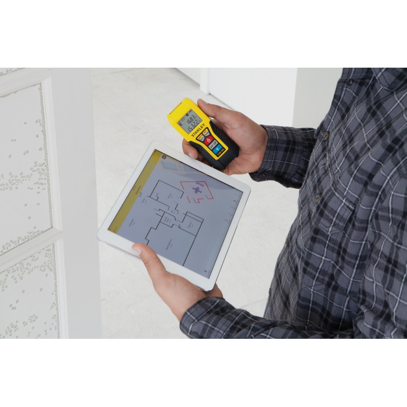 Télémètre Bluetooth TLM99S STANLEY – Mesures Précises | STANLEY Télémètre Bluetooth TLM99S STANLEY – Mesures Précises | STANLEY
