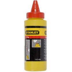 Poudre à tracer rouge 115g STANLEY – Marquage précis | STANLEY