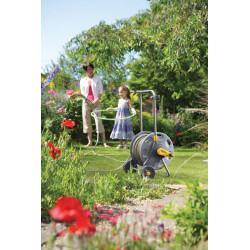 Dévidoir sur roues Hozelock 50m – Arrosage Facile | HOZELOCK