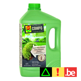 Herbicide sélectif bio anti-mousse gazon 2,5 L COMPO