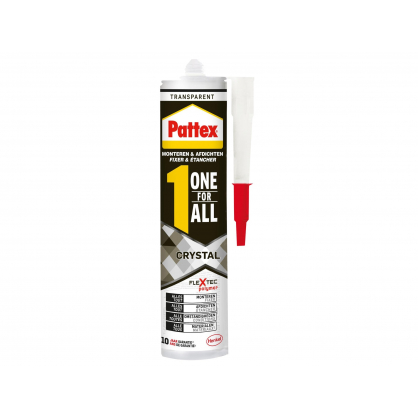 Mastic de fixation One For ALL Crystal 290 gr PATTEX