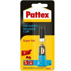 Colle uni rapide Super Gel PATTEX