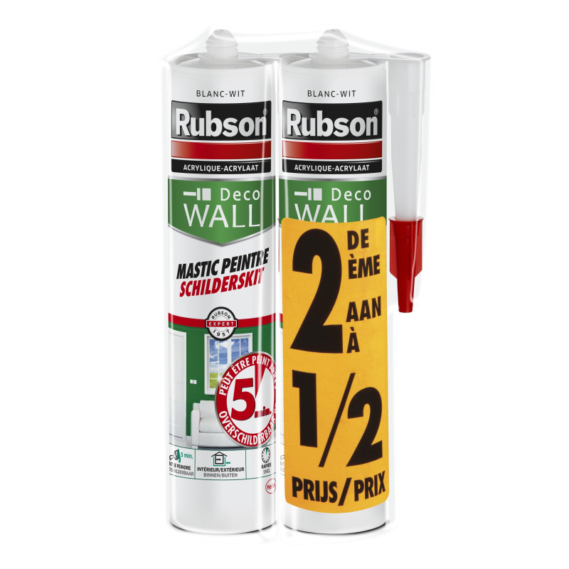 Duopack Mastic Peintre 600 ml RUBSON