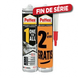 Duopack One for all Crystal 2x290g PATTEX 1+1