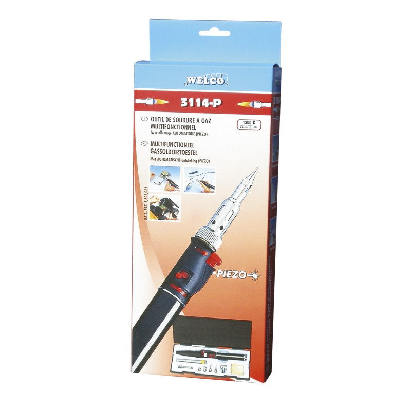 Fer à souder butane HOT-PEN – Allumage facile | WELCO Fer à souder butane HOT-PEN – Allumage facile | WELCO