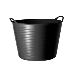 Seau souple Tubtrug noir 14L – Idéal jardinage | POLET