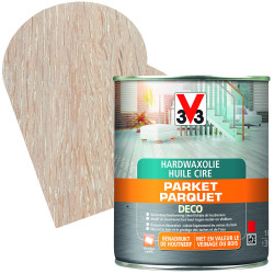 Huile Cire Parquet V33 Blanc Mat – Protection & Beauté | V33