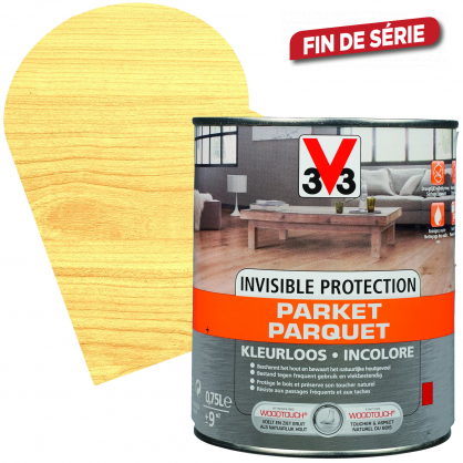 Protection invisible Parquet incolore mat 0,75 L V33