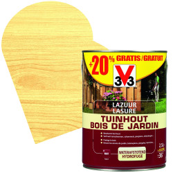 Lasure Bois De Jardin Mat 2,5L + 20%