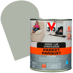 Vernis Parquet Cendre Satiné V33 – Protection Durable | V33