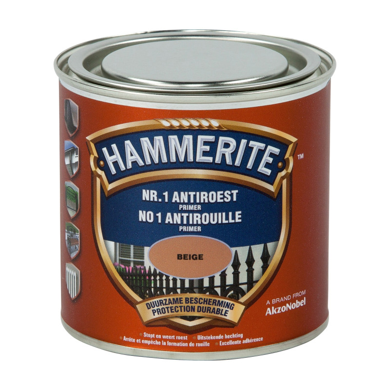 Primer n° 1 antirouille 0,25 L HAMMERITE