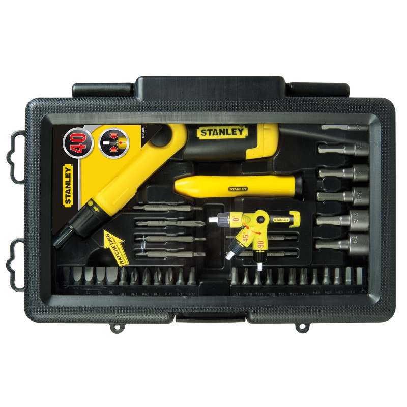 Set Pistolet Cliquet 38 Pièces STANLEY – Précision | STANLEY

