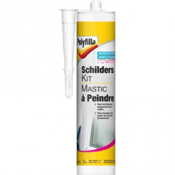 Mastic à peindre blanc 0,31 L POLYFILLA – Reboucher et lisser | POLYFILLA