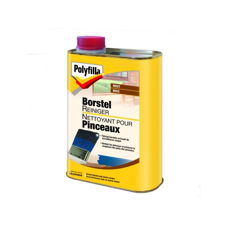 Nettoyant pour pinceaux 0,5 L POLYFILLA