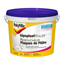Reboucheur de joints blanc 5 kg POLYFILLA – Rénovez facilement | POLYFILLA